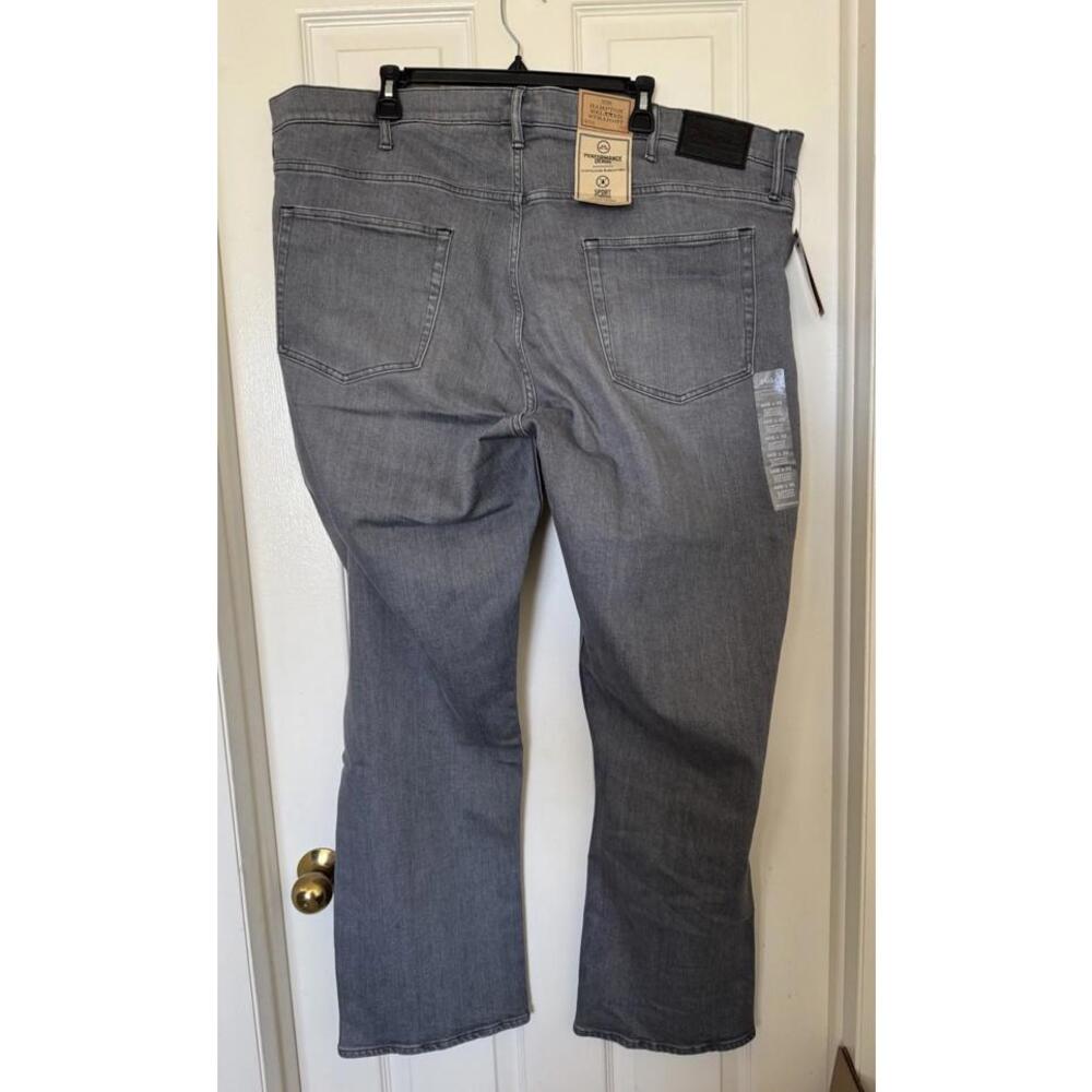 Polo Ralph Lauren Men 46BIG X 32L Hampton Relaxed Straight Stretch Jean Charcoal - Picture 6 of 9